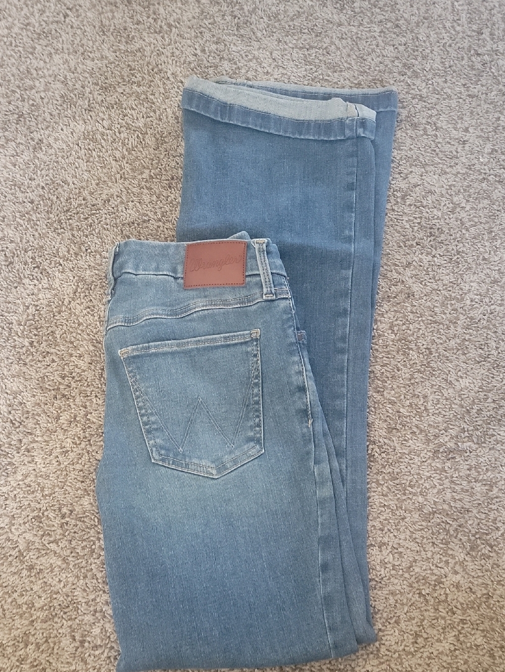 Wrangler Medium Blue Denim Jeans